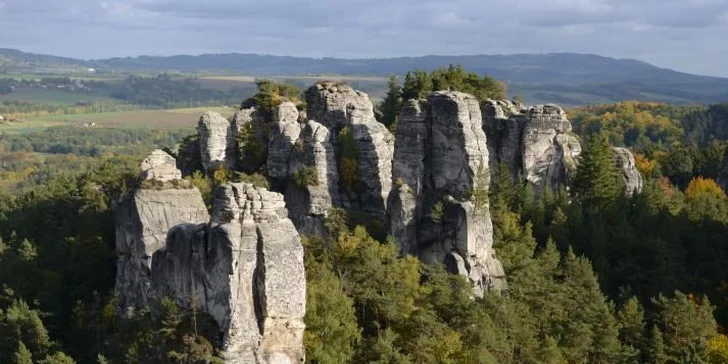 Poznávací zájezd do Adršpachu s ubytováním na 1 noc, snídaní a dopravou