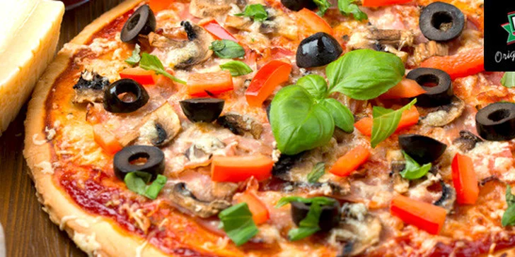 Pizza dle vlastního gusta v hodnotě 300 Kč