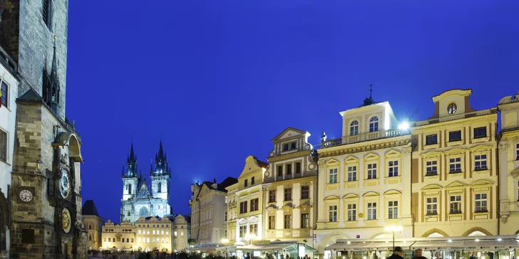 Orloj jako na dlani: pobyt se snídaní v hotelu na Staroměstském náměstí