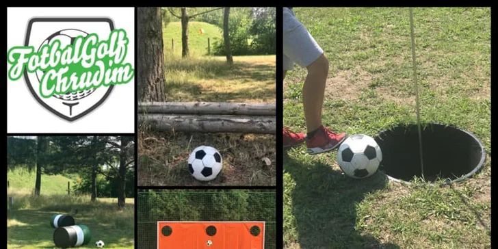 Zábava pro celou rodinu: Šestnáctijamkové hřiště na FotbalGolfu Chrudim
