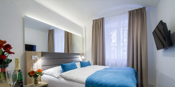 Pobyt na Žižkově pro dva: 4* ubytování v hotelu White Lion s bohatou snídaní