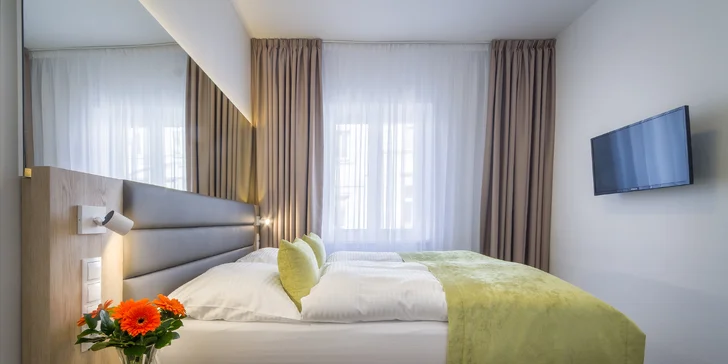 Pobyt na Žižkově pro dva: 4* ubytování v hotelu White Lion s bohatou snídaní