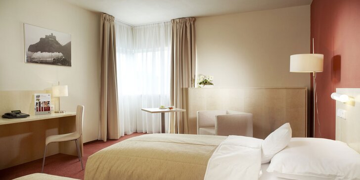 4* pobyt v moderním hotelu v centru Ústí nad Labem se snídaní či polopenzí