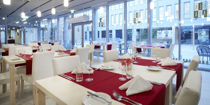 4* pobyt v moderním hotelu v centru Ústí nad Labem se snídaní či polopenzí