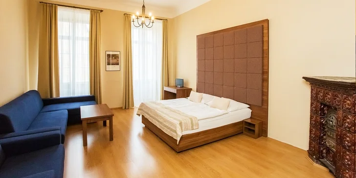 Stylové apartmány v renesančním domě přímo na Královské cestě