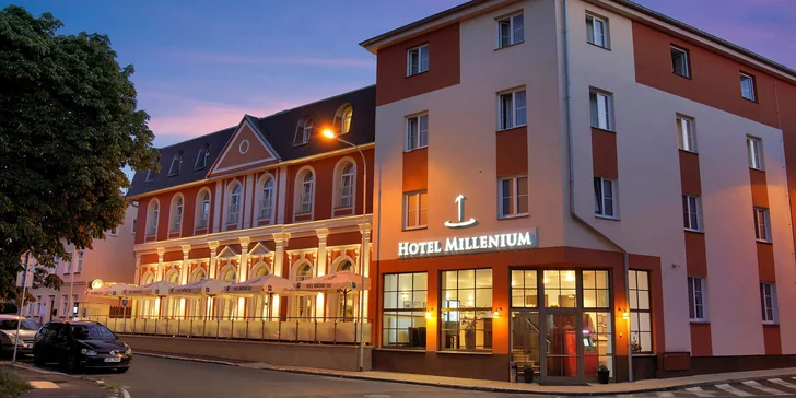 Restaurace sídlí v oblíbeném spa hotelu.