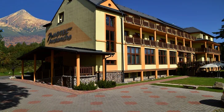 Pobyt vo Vysokých Tatrách s polpenziou a privátnym wellness