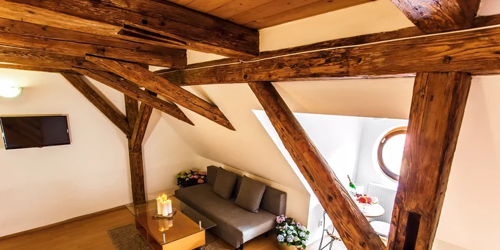 Stylové apartmány v renesančním domě přímo na Královské cestě