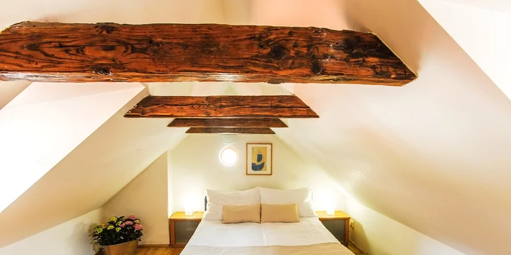 Stylové apartmány v renesančním domě přímo na Královské cestě