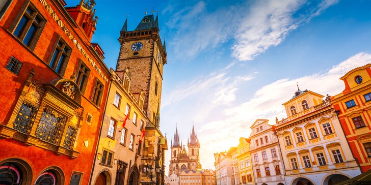 Poznejte krásy Prahy: pobyt ve 4* hotelu v centru se snídaní