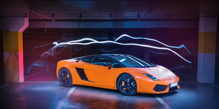 Pekelně rychlá jízda v legendárním Lamborghini Gallardo: 15–30 minut včetně paliva