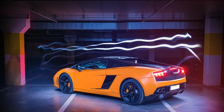 Pekelně rychlá jízda v legendárním Lamborghini Gallardo: 15–30 minut včetně paliva