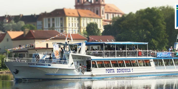 Zážitková plavba z Litoměřic lodí Porta Bohemica 1