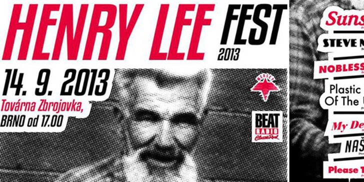 Vstupenka na festival Henry Lee Fest