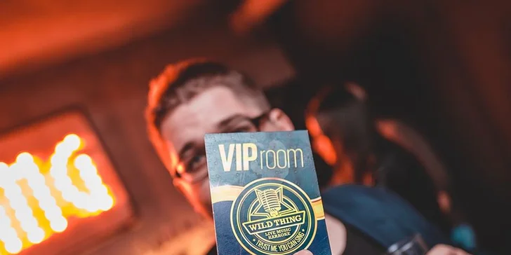 Pronájem VIP místnosti v karaoke baru vč. nápojů a 100 kreditů do jukeboxu