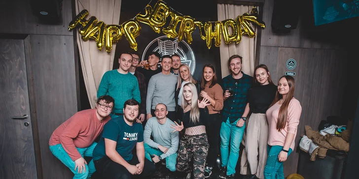 Pronájem VIP místnosti v karaoke baru vč. nápojů a 100 kreditů do jukeboxu