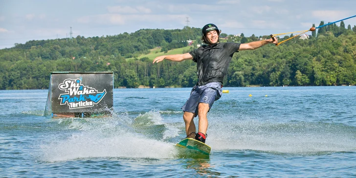Wakeboarding nebo vodní lyže na Těrlické přehradě: 1 či 2 hodiny v kuse i 30 jízd kdykoliv