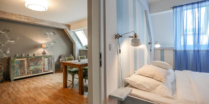 Pobyt v apartmánech s privátním wellness a degustačním menu