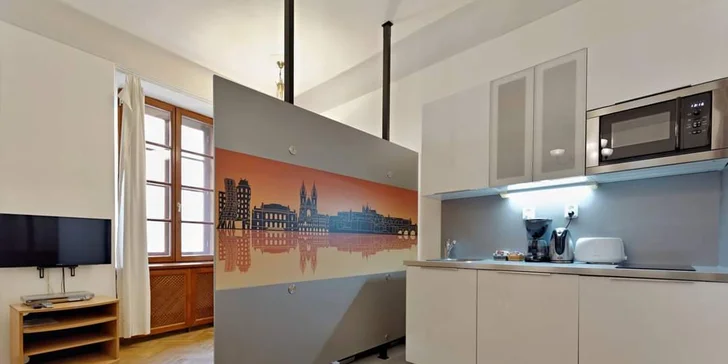Ubytování u Staroměstského náměstí: apartmány až pro 4 osoby