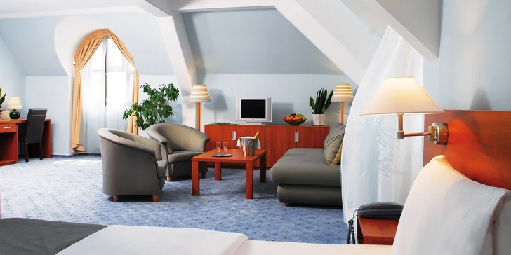 Pobyt ve 4* hotelu Na Zámečku: klidná část Prahy, snídaně a útulné pokoje