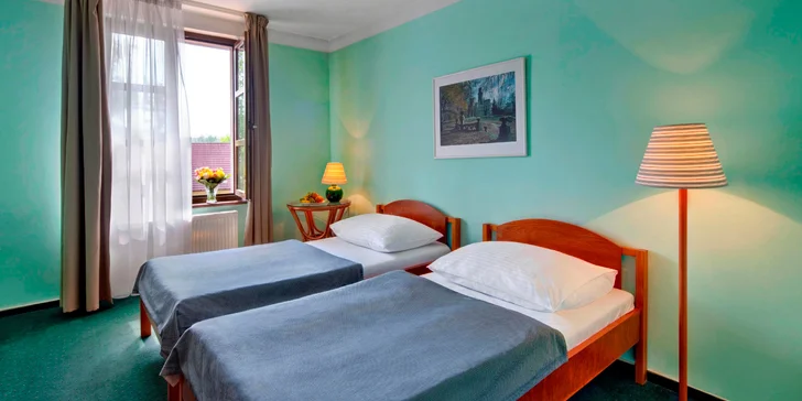 Pobyt ve 4* hotelu Na Zámečku: klidná část Prahy, snídaně a útulné pokoje