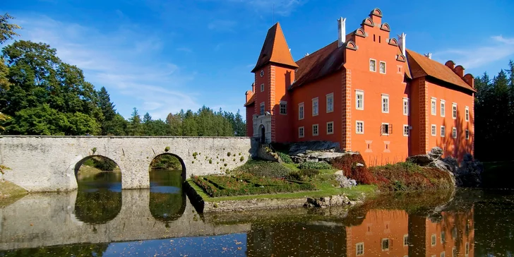 Výlet s prima programem: zámek Červená Lhota, Jindřichův Hradec i depo úzkokolejky