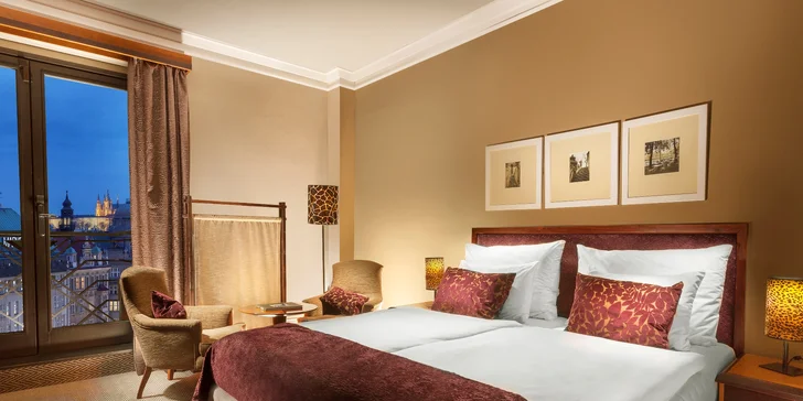 5* pobyt v centru Prahy: hotel přímo na Václavském náměstí a snídaně