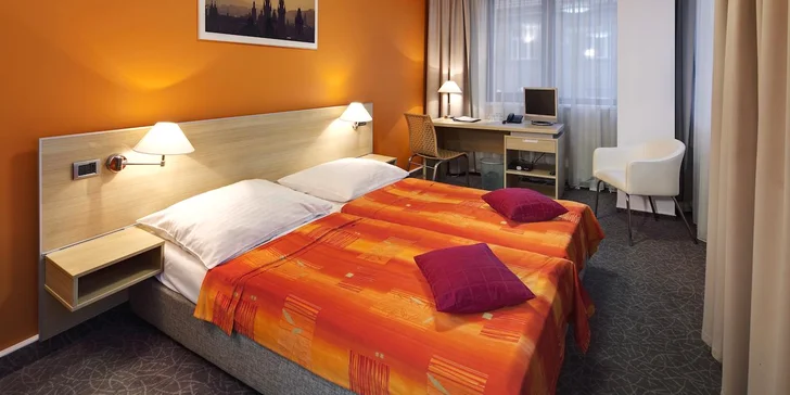 Poznejte Prahu zblízka: pobyt se snídaní v moderním hotelu na Vítkově