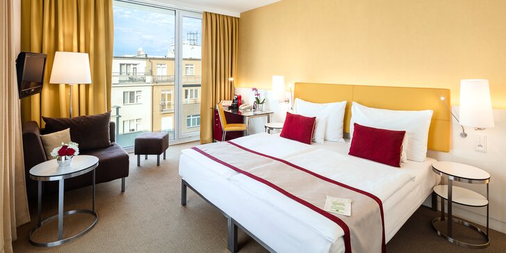 4* pobyt v designovém hotelu v Praze se snídaní