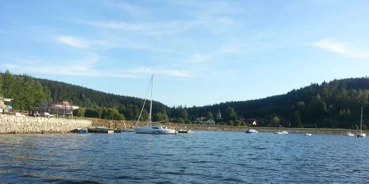 Dovolená v přírodě pro páry i pro rodiny u Slezské Harty na úpatí Jeseníků