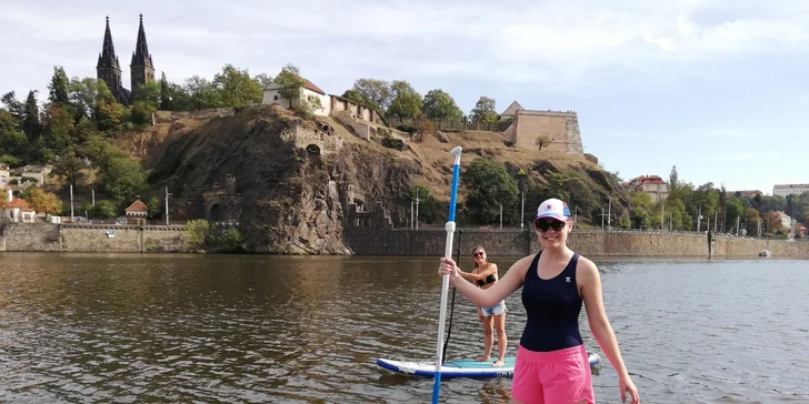 Skupinový kurz paddleboardingu pro začátečníky: vstup pro 1 až 4 osoby