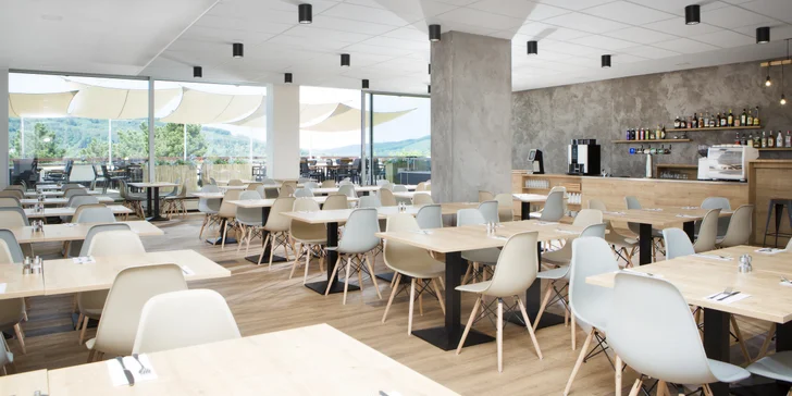 4chodové menu u Brněnské přehrady i s možností wellness: candát nebo vegetariánské rizoto i dezert