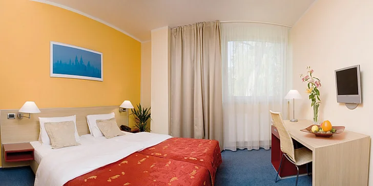 Příjemný pobyt ve 4* hotelu Michael: klidná část Prahy, snídaně a výlety