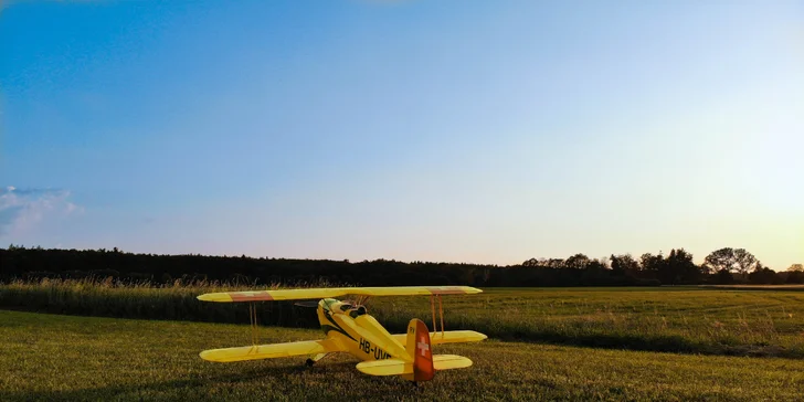 Pilotem RC modelu cvičného letounu nebo větroně, 1 či 2 hodinové lekce