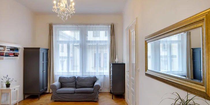 Pobyt v centru Prahy: apartmány u Staroměstského náměstí až pro 6 osob