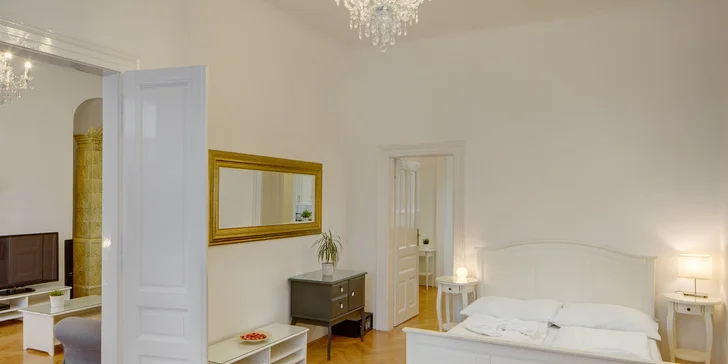 Pobyt v centru Prahy: apartmány u Staroměstského náměstí až pro 6 osob