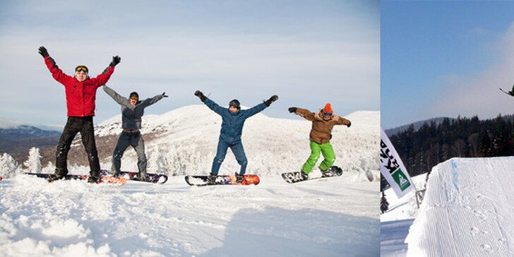 1450 Kč za celodenní kurz SNOWBOARDINGU v hodnotě 2900 Kč. Originální vánoční dárek pro začátečníky a středně pokročilé. Jednodenní kurz, zapůjčení snowboardu, bot a vázání nyní se slevou 50%