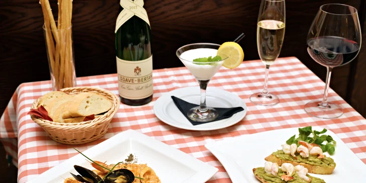 Menu plné italských specialit: 3 lahodné chody v restauraci Il Palazzo pro dva