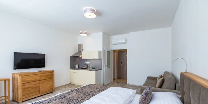 Pobyt u Karlova mostu: krásné apartmány pro 2–4 osoby