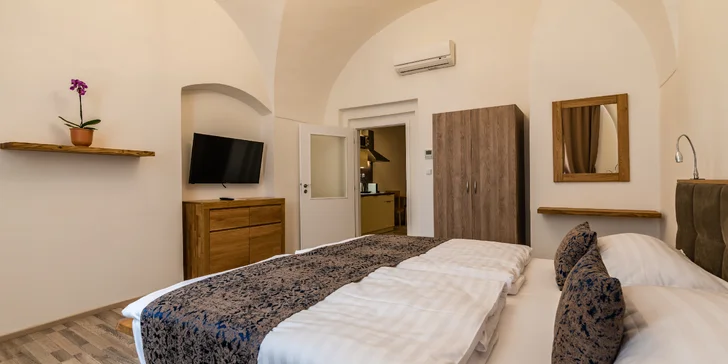 Pobyt u Karlova mostu: krásné apartmány pro 2–4 osoby