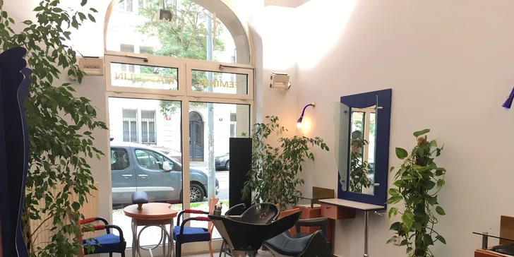 Pánský master střih nůžkami ve Franck Provost, včetně mytí a stylingu