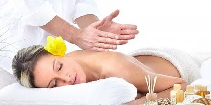 60minutová masáž pro zdraví vašich zad a krční páteře