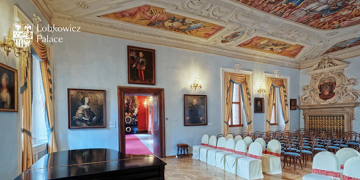 Prohlídka úchvatného Lobkowiczkého paláce až pro dvě osoby