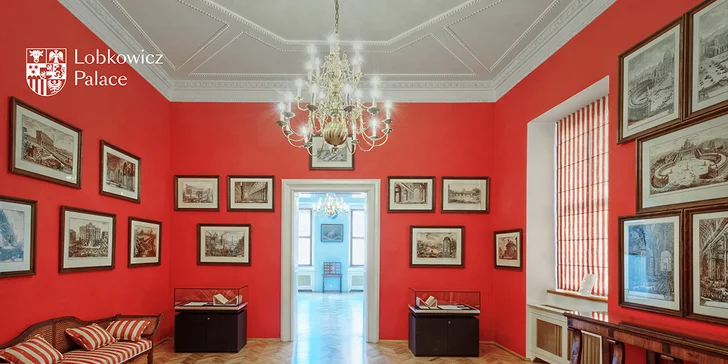 Prohlídka úchvatného Lobkowiczkého paláce až pro dvě osoby