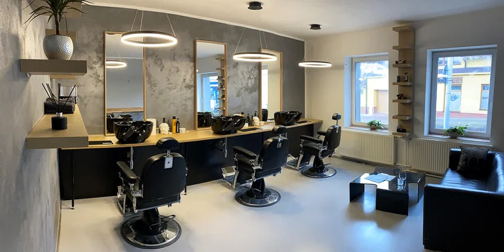 Barber péče pro pány: střih, úprava vousů i obočí nebo all inclusive balíček