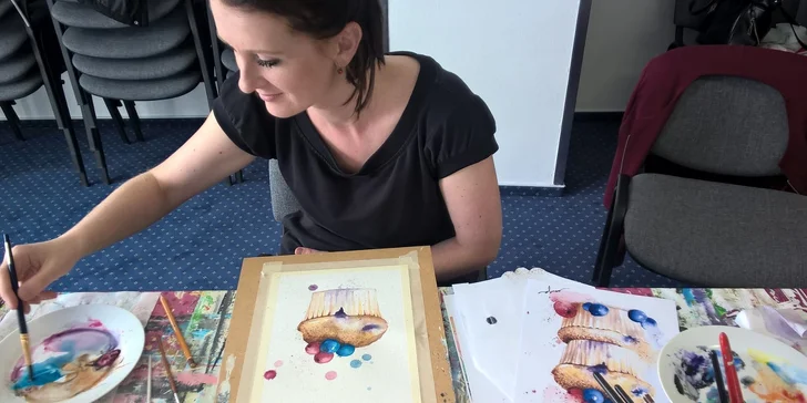 S Ateliérem Mozaika kurzy kresby a malby po celé ČR s dárkem v podobě online kurzu Hravá ilustrace