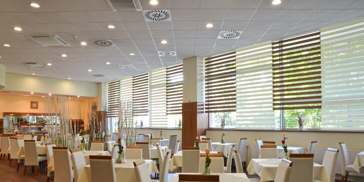 V páru nebo s rodinou do Brna: hotel se střešním wellness, snídaně i večeře