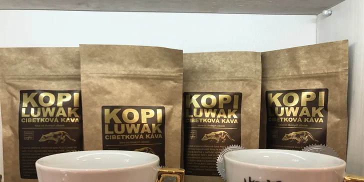 Horká káva podle výběru s sebou: americano, cappuccino a caffe latte