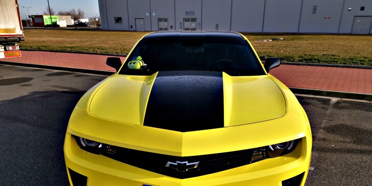 Superjízda v Chevroletu Camaro Bumblebee na 15–60 minut včetně paliva