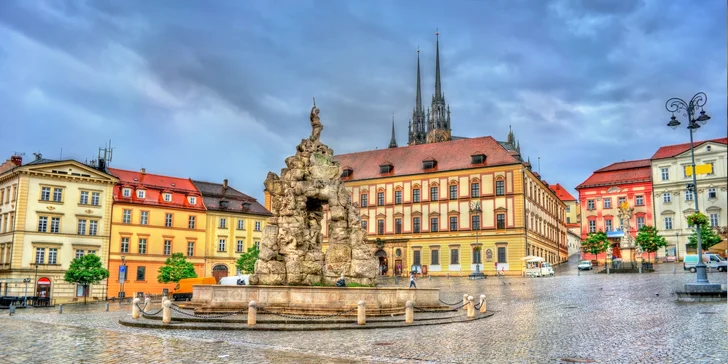 Luxusní pobyt v designovém 4* hotelu v centru Brna se snídaní i polopenzí